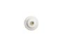 Imagem de Kit 10 un. Plafonier Redondo Lombada Sobrepor Luminária Branco Bocal Soquete Porcelana E27 Branco Elite PVC Resistent