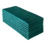 Imagem de Kit 10 Unidades Fibra Slim LT Uso Geral Verde 104x225mm SuperPro Bettanin Para Limpeza de Louças Pisos Azulejos Multiuso