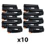 Imagem de Kit 10 unidades - Toner Compatível Com Hp 285a / 435a / 436a / 278a - P1102w M1132 P1005 M1120 - NEUTRO