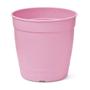 Imagem de Kit 10 Vaso n3,5 rosa aquarela + Prato n1,2 rosa nutriplan