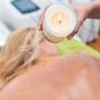 Imagem de KIT 10 velas de vanilla para massagem hidratante beijavel