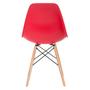 Imagem de KIT - 10 x cadeiras Charles Eames Eiffel DSW - Base de madeira clara