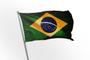 Imagem de Kit 100 Bandeira Do Brasil - 1,50x0,90mt! Atacado!!