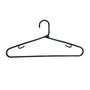Imagem de Kit 100 Cabides De Plástico Adulto Resistente Antideslizante Armário Closet Design Versátil