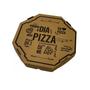 Imagem de Kit 100 Caixa De Pizza 25 Cm Basic Delivery Pizzaria