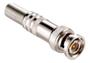 Imagem de Kit 100 Conectores Plug BNC Macho com Mola de parafuso