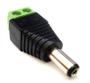 Imagem de Kit 100 Conectores Plug P4 Macho com Borne para CFTV 004 504