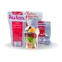 Kit 100 Copos Da Felicidade 200ml Com Tampa Bolha e Colher - Prafesta Imagem de Kit 100 Copos Da Felicidade 200ml Com Tampa Bolha e Colher