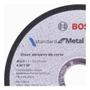 Imagem de Kit 100 Discos Corte Inox Metal 4.1/2 115mm X 1,0mm Bosch