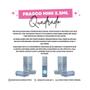 Imagem de Kit 100 Frascos Mini Quadrado Batom Liquido Ideal P Retoques
