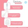 Imagem de Kit 100 Gloss Labial Frasco Vazio Transparente Com Batoque 6ml.
