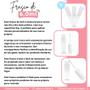 Imagem de Kit 100 Gloss Labial Frasco Vazio Transparente Com Batoque 6ml.