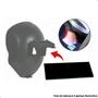 Imagem de Kit 100 Lente Escura Mascara Solda Retangular Tonalidade 10