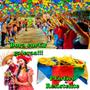 Imagem de kit 100 m bandeirinhas festa junina bandeirola arraia são joão caipira decorações enfeites plastico festa