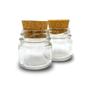 Imagem de Kit 100 Mini Pote De Vidro 40g P/ Velas Com Tampa De Rolha