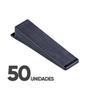Imagem de Kit 100 Niveladores de Piso com 50 Cunhas Reutilizáveis Linha Grande Bumax