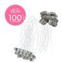 Imagem de Kit 100 Pavio Especial Para Vela 10Cm X 2Mm Pacote Com 100Un