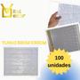 Imagem de Kit 100 Placas De Pvc 3D Revestimento De Parede 50X50Cm 