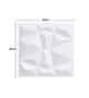 Imagem de Kit 100 Placas PVC 3D Revestimento Parede Diamante 25cm