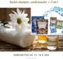 Imagem de Kit 100 Sabonete 10G+ 100 Shampoo 2X1 Motel Hotel Spa Doação
