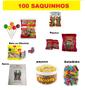 Imagem de Kit 100 Saquinhos de Doces Festa Cosme e Damião Simples