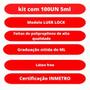 Imagem de kit 100 Seringas S/ Agulha Luer Lock Rosca Descartável 3ml / 5ml / 10ml