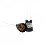 Imagem de Kit 100 soquete bocal lampada e27 com rabicho plastico preto