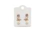 Imagem de Kit 100 Tag Cartela Para Brinco + 100 Tags Para Colar Branco