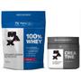 Imagem de Kit 100% Whey Refil 900G Cookies & Cream + Creatina Pura