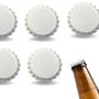 Imagem de Kit 1000 Tampas Tampinhas PRY OFF para Garrafas Engarrafamento Cerveja Vinho Kombucha Suco Artesanal