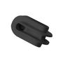 Imagem de Kit 100PC Isolador Castanha S Preto - Fuzil