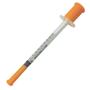 Imagem de Kit 100PC Seringa Descartável 1ml Luer Slip Com Agulha Fixa Rymco