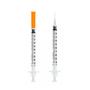 Imagem de Kit 100PC Seringa Descartável 1ml Luer Slip Com Agulha Fixa Rymco
