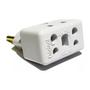 Imagem de Kit 10un Adaptador Tomada 10 E 20 Amperes Bi Volt 