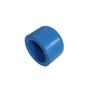 Imagem de KIT 10x CAP Tampão 20 mm PPR Azul para Rede de Ar Comprimido