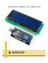 Imagem de Kit 10x display lcd 16x2 - backlight azul - i2c