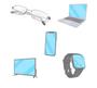 Imagem de Kit 10x Limpa Lentes de óculos - câmera fotográfica - Tela de Celular - Clean up com + 10 Flanelas