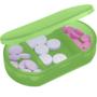Imagem de Kit 10x Porta Comprimidos com 3 Divisórias TopGet Verde