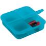 Imagem de Kit 10x Porta Comprimidos com 4 Divisórias TopGet Azul Claro