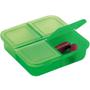 Imagem de Kit 10x Porta Comprimidos com 4 Divisórias TopGet Verde