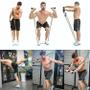 Imagem de Kit 11 Extensor Elástico De Exercícios Treino Em Casa Para Exercícios