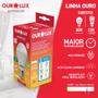 Imagem de Kit 11 Lâmpada Led Bulbo 12w Branco Frio (6500k) - Ourolux