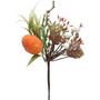 Imagem de Kit 12 Arranjos Artificial Decoração Páscoa Ovos Coelho 23cm