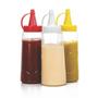 Imagem de Kit 12 Bisnaga Pote Plástica Maionese Ketchup Mostarda 350Ml