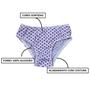 Imagem de Kit 12 Calcinhas Tamanho P/M/G/GG, Infantil Feminina, Várias Estampas Sortidas