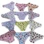 Imagem de Kit 12 Calcinhas Tamanho P/M/G/GG, Infantil Feminina, Várias Estampas Sortidas