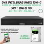 Imagem de Kit 12 Câmera 1220D mic intelbras Com Áudio dvr 1016 C/hd 2tb