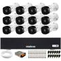 Imagem de Kit 12 Câmeras Intelbras VHL 1220 B G2 HDCVI LITE Bullet Full HD 1080p Visão Noturna 20m IP66 + Dvr Intelbras MHDX 1016-C 16 Canais