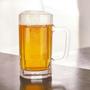 Imagem de Kit 12 Caneca De Vidro Chopp Cerveja Bebida Design Robusto 435ml Clássico Bar Restaurante