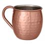 Imagem de Kit 12 Canecas Moscow Mule Inox Rose Bronze Drink 500Ml